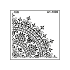 Afilli Stencil A1-1000 Damask-1 Thumb 1