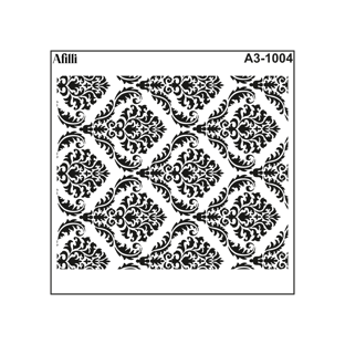 Afilli Stencil 1004 Damask-5