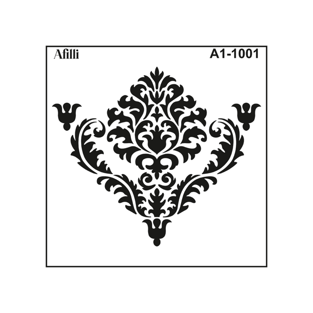 Afilli Stencil A1-1001 Damask-2 Hero