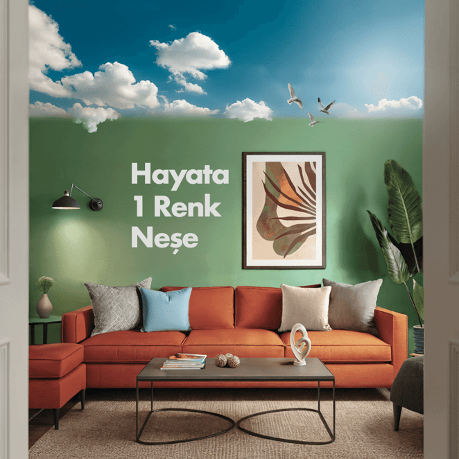 Yılın Renk Paleti 2025<br>Hayata 1 Renk Neşe